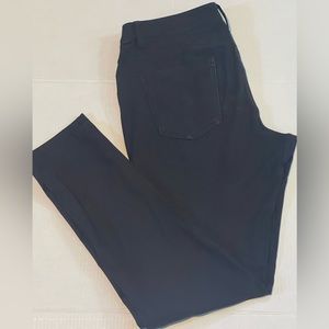 COPY - Lululemon pants mens size 33 X 32 black pre-owned condition slim fit
